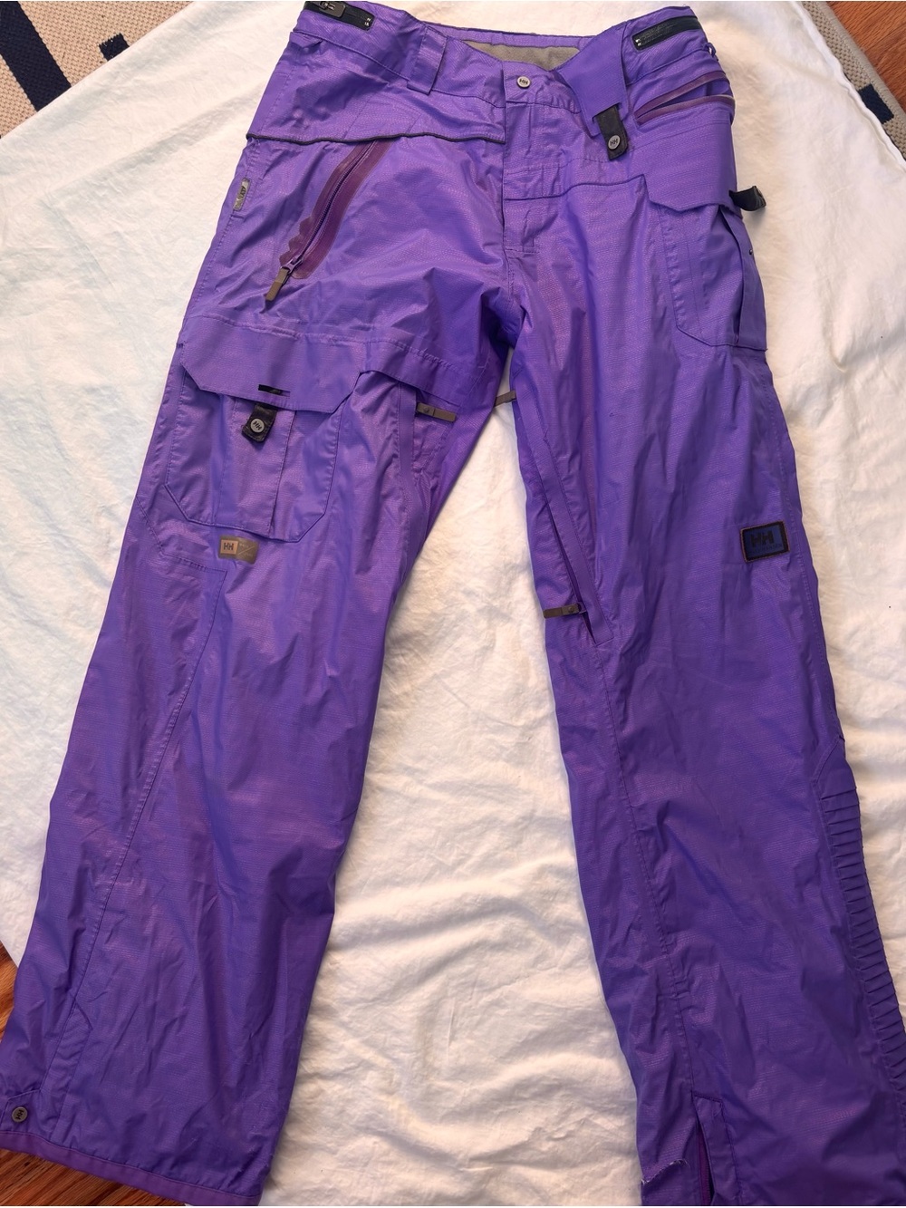 Helly Hansen Helly Tech Cargo Ski Pants Purple Women's Medium M